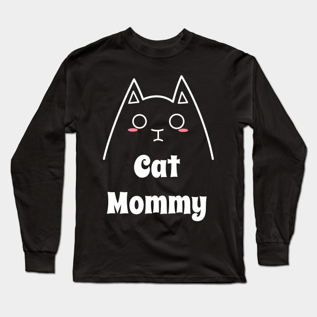 Love My Cat Mommy Long Sleeve T-Shirt by Catifornia